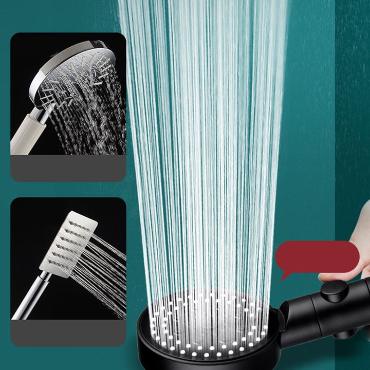 BowLift | Modern Shower Head 6 Settings Adjustable Spray Pattern Handheld Shower Head