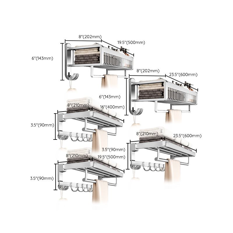 BowLift | Metal Bathroom Hardware Set Adhesive Installation Bathroom Accessories Kit