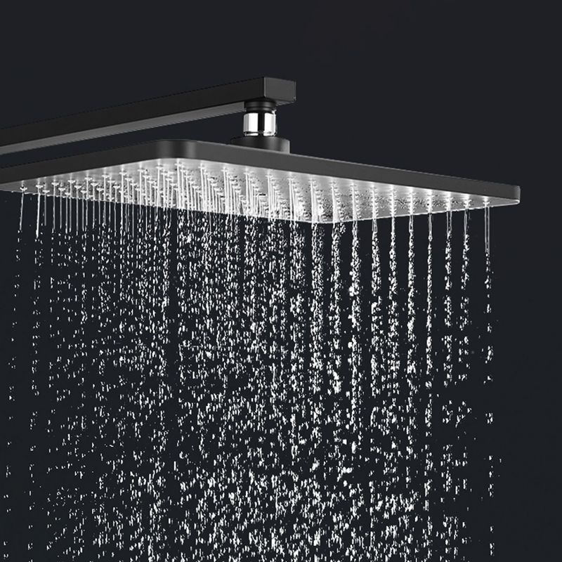 BowLift | Modern Showerhead Rainfall Fixed Showerhead Square Rainfall Handheld Showerhead