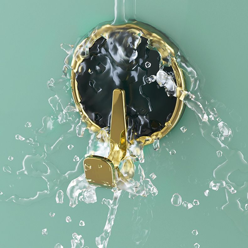 BowLift | Contemporary 8-piece bathroom set 2.91 inch high bathrobe hooks