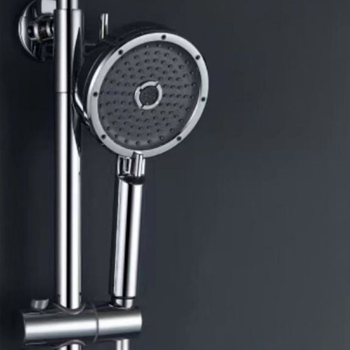 BowLift | Matt Black Hand Shower Modern 3-Stream Round Wall Mounted Hand Shower