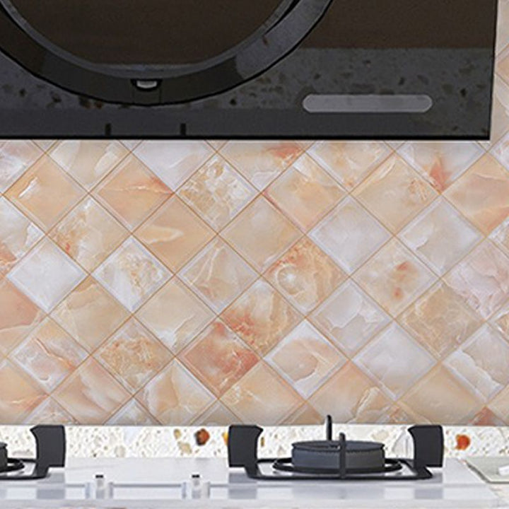 BowLift | Modern Peel and Stick Splash Guard Wall Tile PVC Wallpaper for the Kitchen
