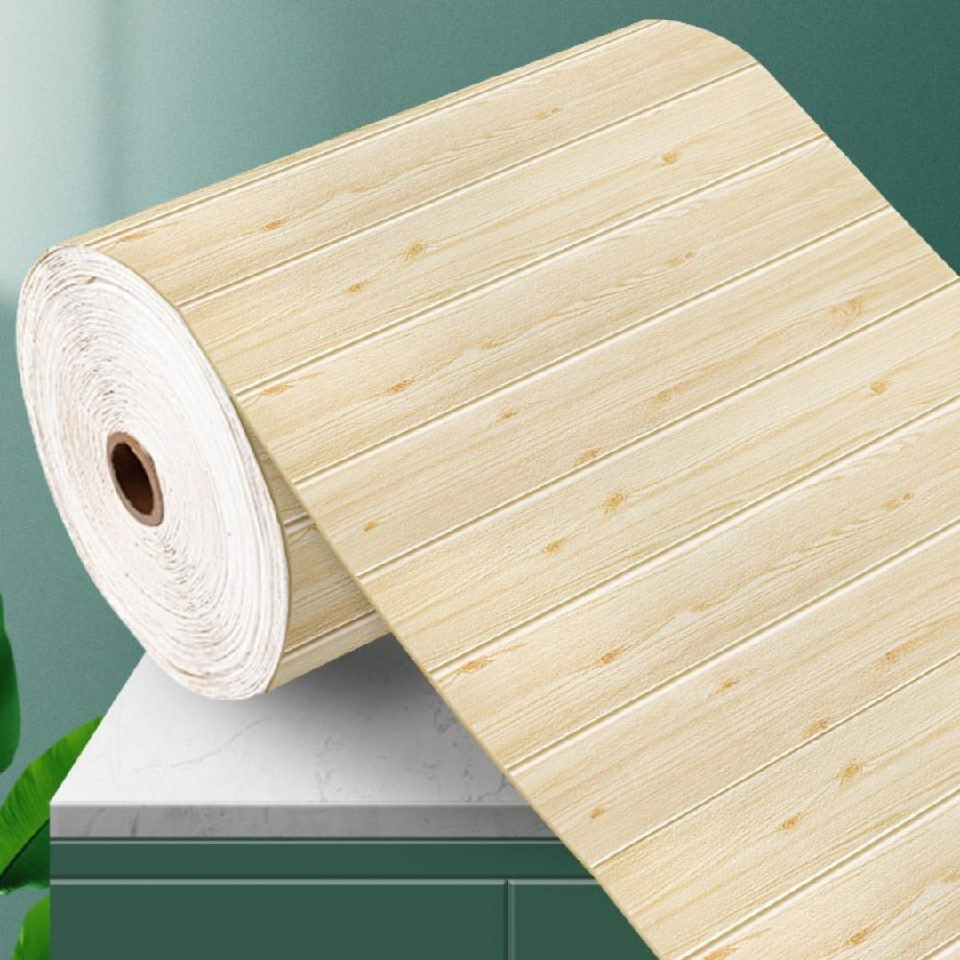 BowLift | Modern Pearl Wainscoting PVC Wall Access Panel Peel and Stick Foam Trim