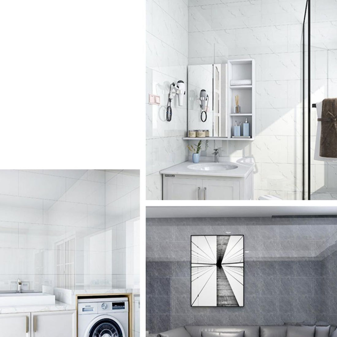 BowLift | Single Tile Wallpaper PVC Rectangular Peel and Stick Wall Tile