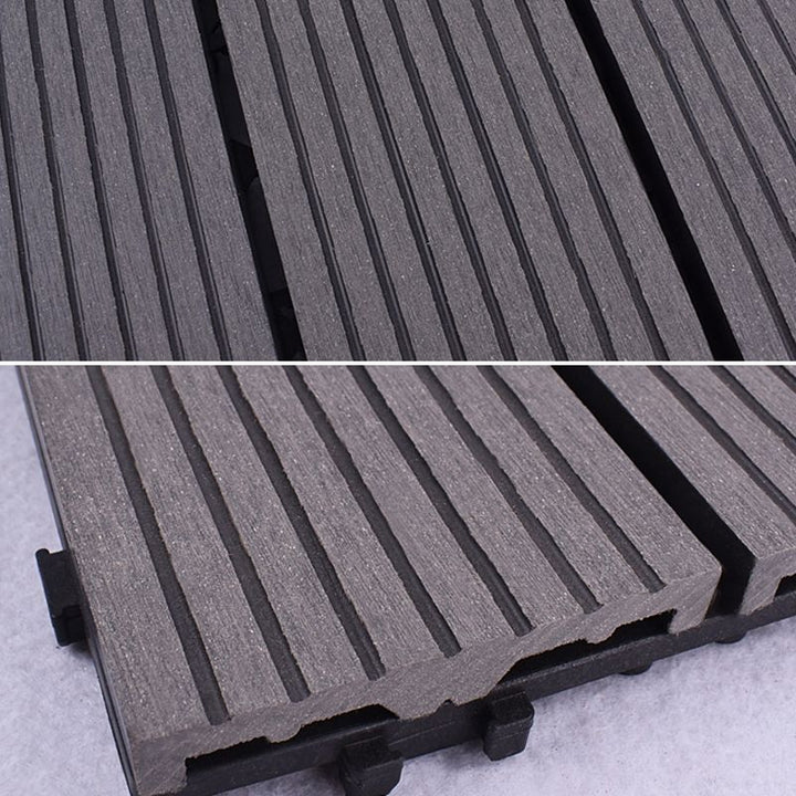 BowLift | Modern plastic wood laminate deck outdoors, mold-resistant laminate
