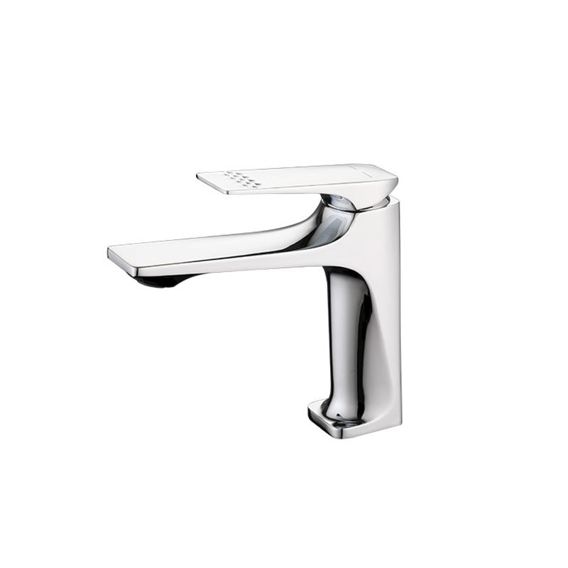 BowLift | Modern Bathroom Faucet Brass Deep Curve Lever Handle with Faucet Hose