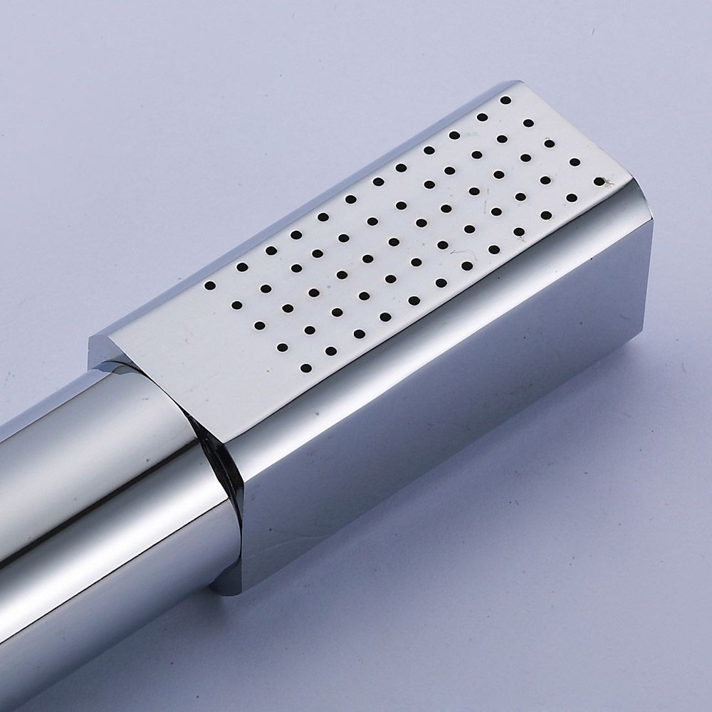 BowLift | Simple Handheld Shower Head Square 304 Stainless Steel Shower Head