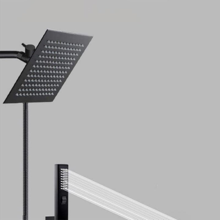 BowLift | Traditional Square Dual Shower Heads Metal Wall Mounted Dual Shower Heads