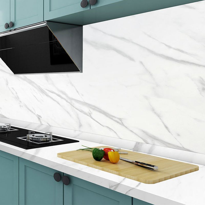 BowLift | Modern Peel and Stick Backsplash Tiles PVC Wallpaper for Fireplace Surround
