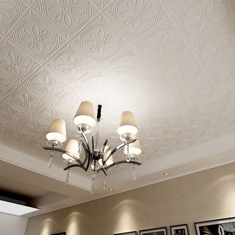 BowLift | Modern Wall Panel Floral 3D Print Peel and Stick Waterproof Wall Panels