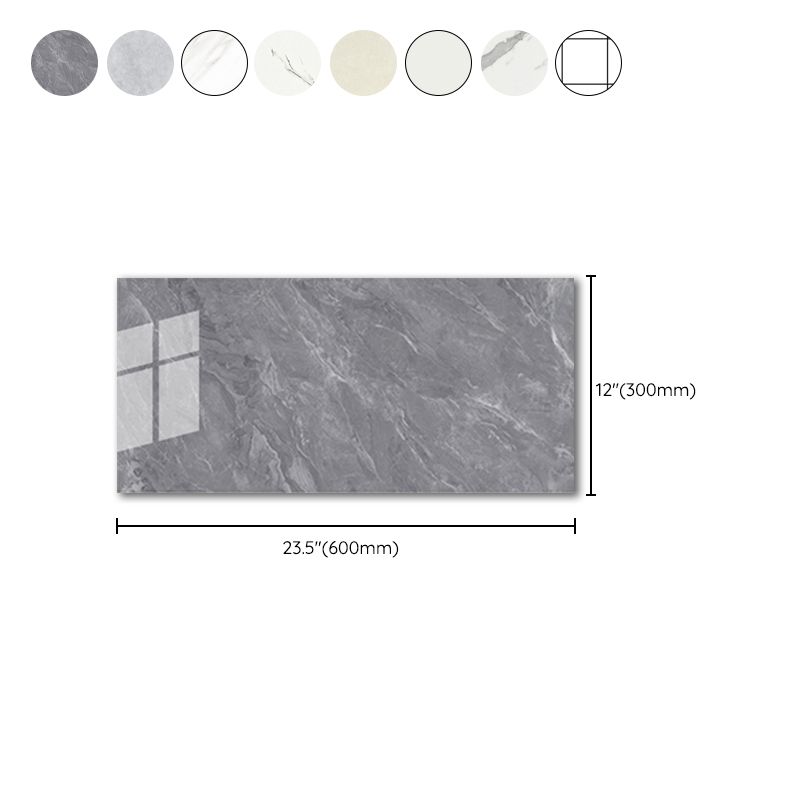BowLift | Modern Peel & Stick Field Tile PVC Rectangular Wallpaper for Kitchen Backsplash
