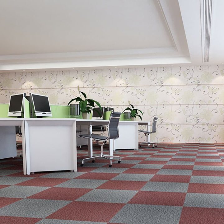 BowLift | Scratch-resistant plastic floor tiles with straight edge for peeling and sticking