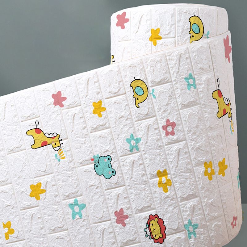 BowLift | Modern Cartoon Wall Covering Peel and Stick Wall Ceiling for Bedroom