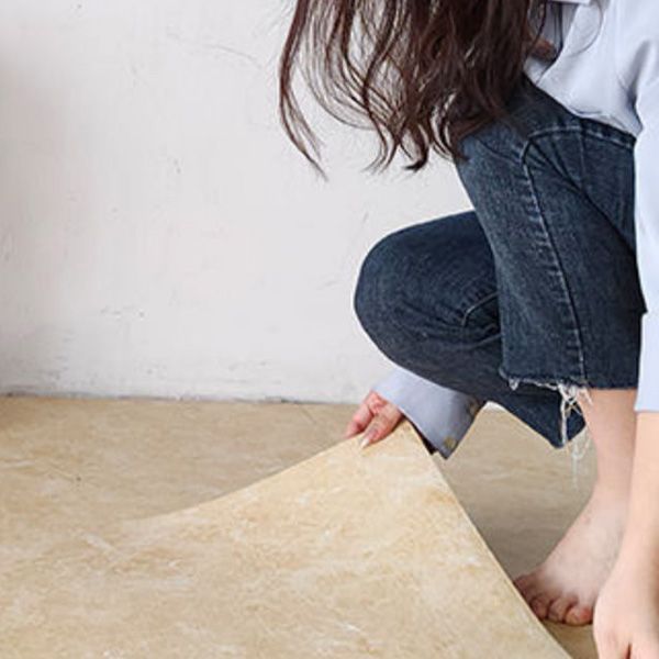 BowLift | Modern Indoor Vinyl Flooring Marble Print Square PVC Vinyl Floor