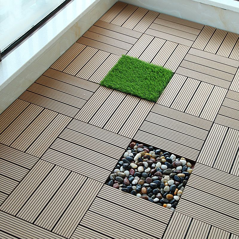BowLift | Rectangular constructed tiles Water resistant parquet flooring for balcony