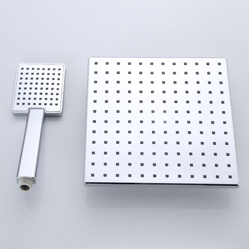 BowLift | Square Shower Head Combo Large Shower Head with Hand Shower