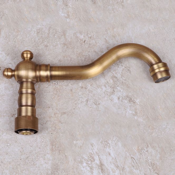 BowLift | Vintage Bathtub Faucet Two Cross Handle Faucet Solid Copper Wall Mounted Faucet