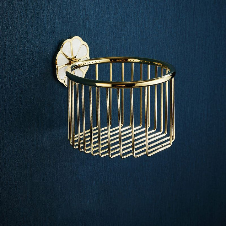 BowLift | Metal Simple Bathroom Accessories as a Single Piece or in a Set in Gold