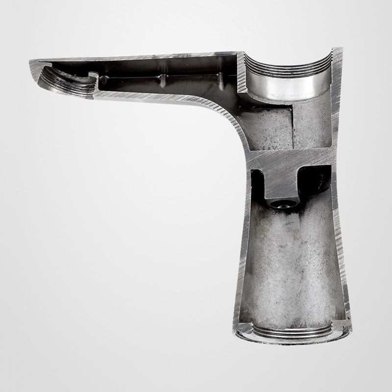 BowLift | Modern Basin Tap Monochrome Center Mount Low Arc Faucet for Bathroom