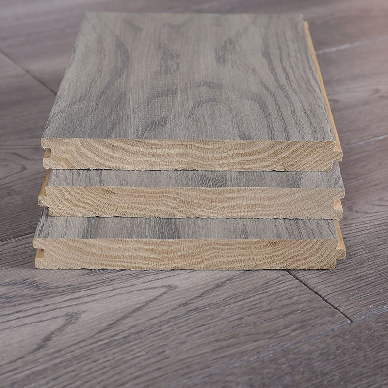 BowLift | Tradition Wood Tile Wire Brushed Rectangle Oak Wood for Living Room