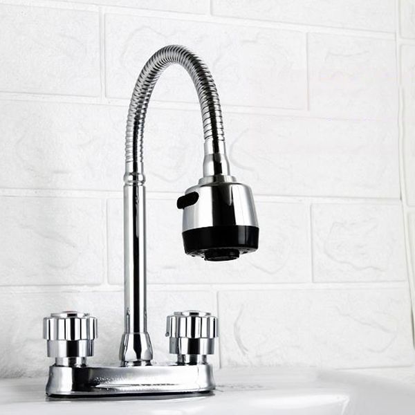 BowLift | Modern Style Vessel Faucet Copper Knob Handle Low Arc Vessel Faucet
