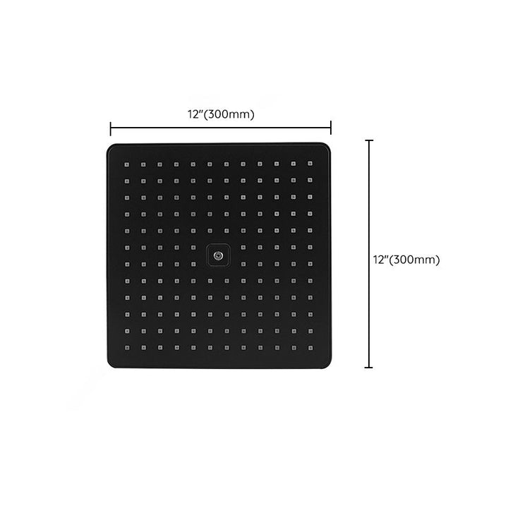 BowLift | Modern Showerhead Rainfall Fixed Showerhead Square Rainfall Handheld Showerhead