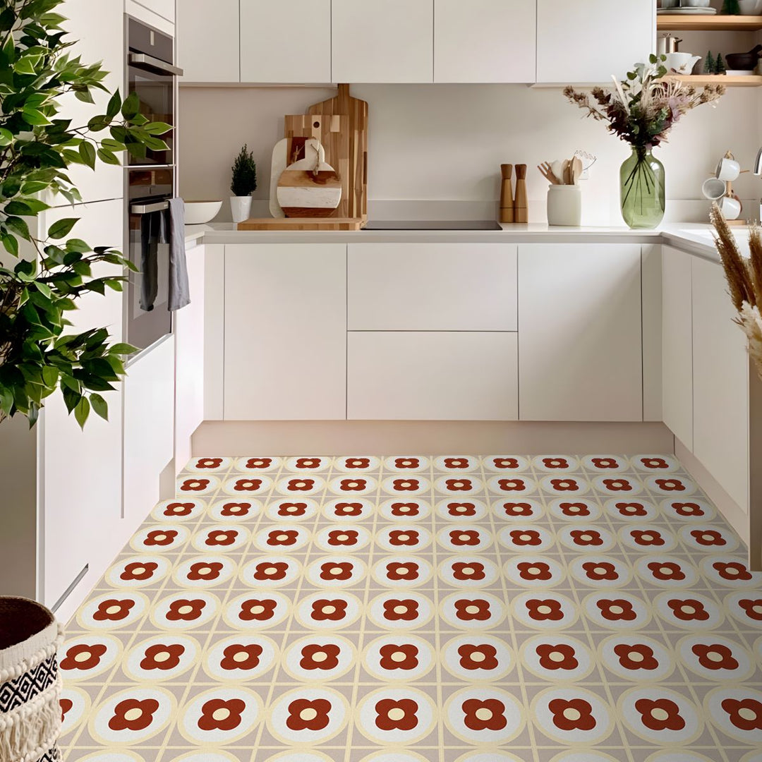 BowLift | Square Peel & Stick Field Tile Waterproof PVC Peel and Stick Wall Tile