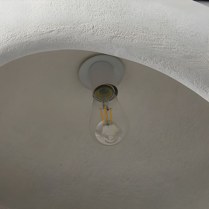 BowLift | LED Pendant Lamp - Nordic Wabi Sabi Design - Adjustable Lighting Fixture for Home Decor & Modern Interiors