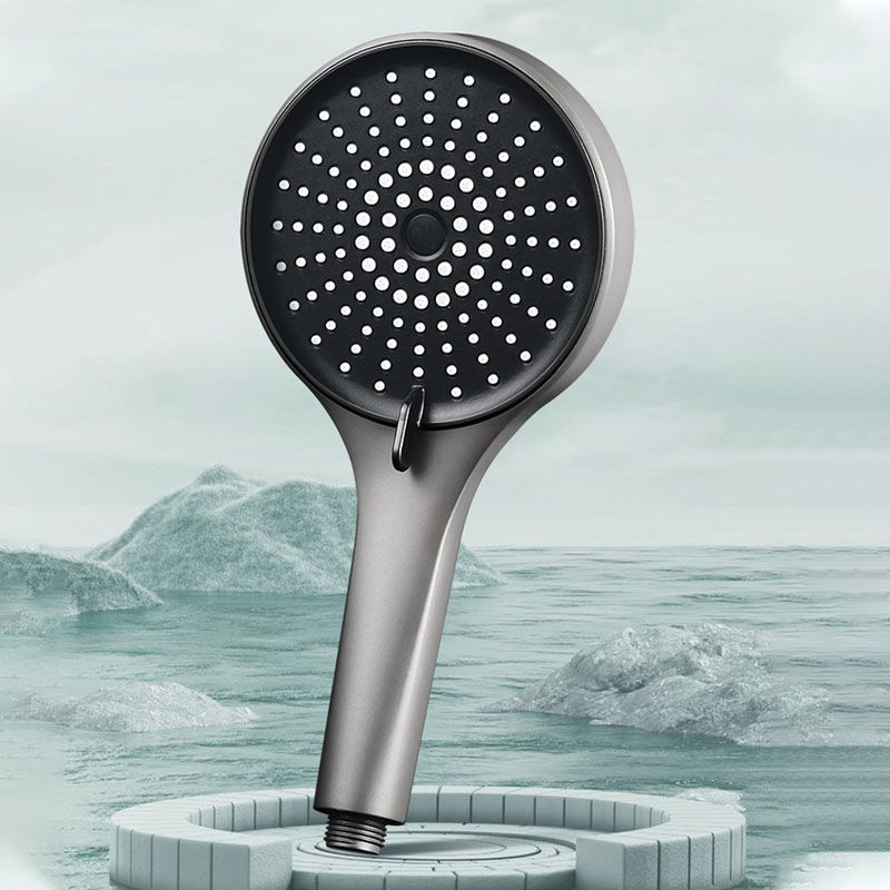 BowLift | Plastic Handheld Shower Head Round Handheld Showerhead with Self-Cleaning