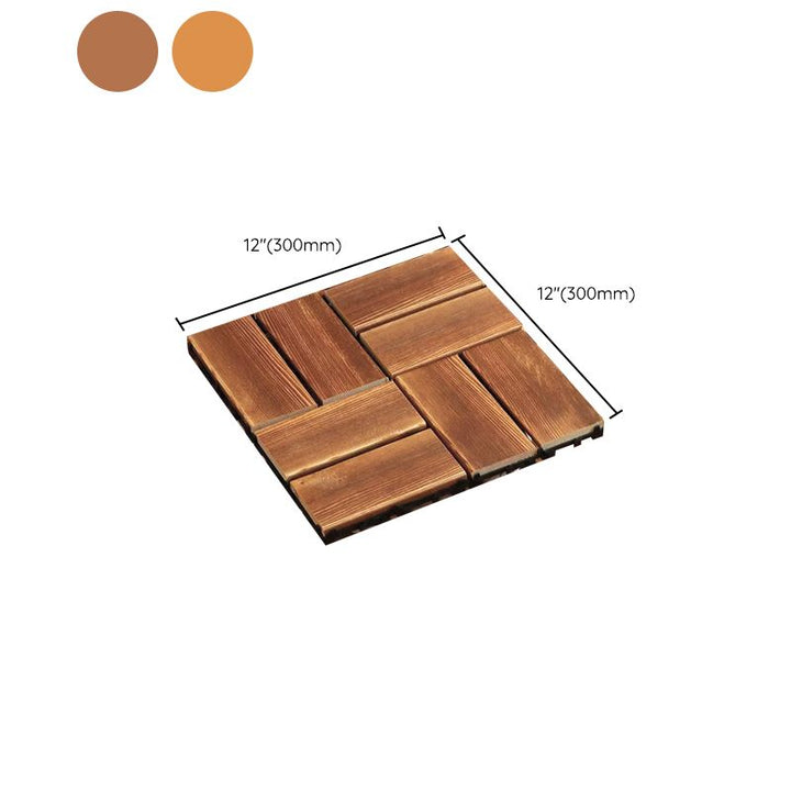 BowLift | Wood Deck/Patio Floor Tiles with Click Installation Floor Slabs Tiles