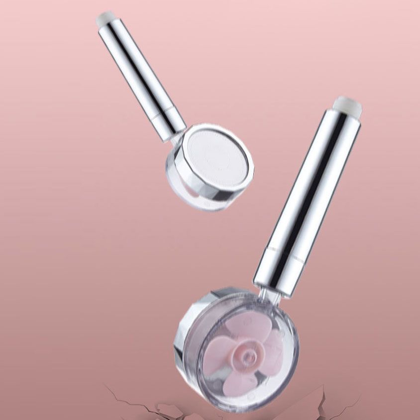 BowLift | Contemporary Shower Head Combination Hand Shower Plastic Wall Mount Silver Shower Head