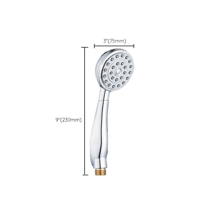 BowLift | Contemporary Brass Round Hand Shower Water Filtration Shower Head
