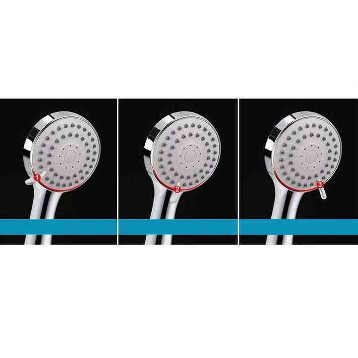 BowLift | Modern Pull-Down Dual Showerhead Square High Arch Showerhead Combination