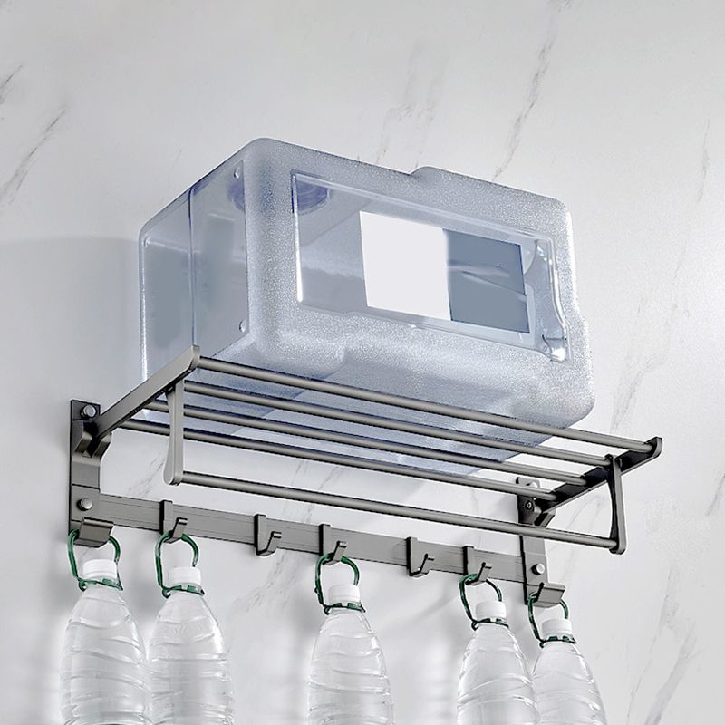 BowLift | Modern Chrome Bathroom Accessories Set Aluminum Bathroom Fixtures Set