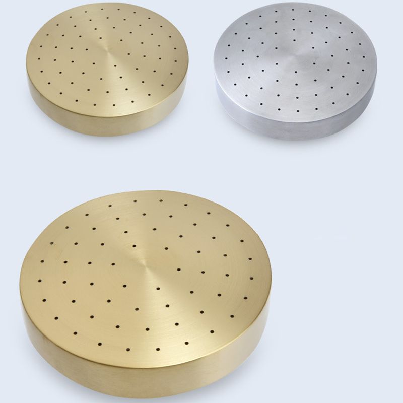 BowLift | Stainless Steel Shower Combination Round Fixed Shower Head with Shower Arm