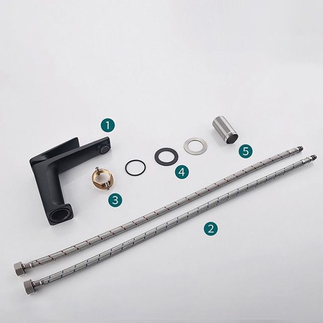 BowLift | Glam Copper Vessel Faucet Lever Handles Low Arc Vessel Faucet for Bathroom