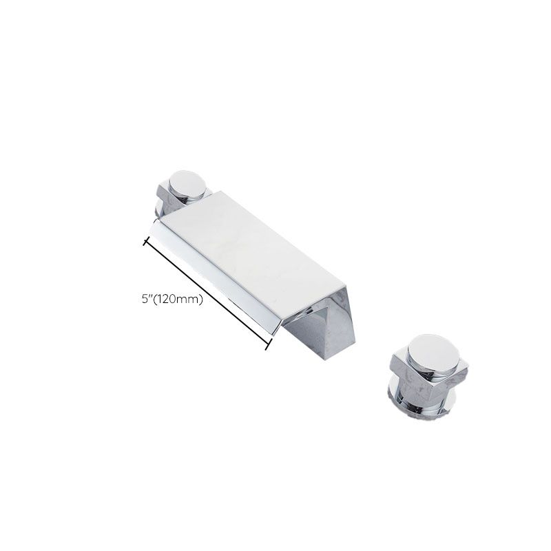 BowLift | Traditional Roman Bathtub Faucet Set Copper Fixed Deck Mount with Handles