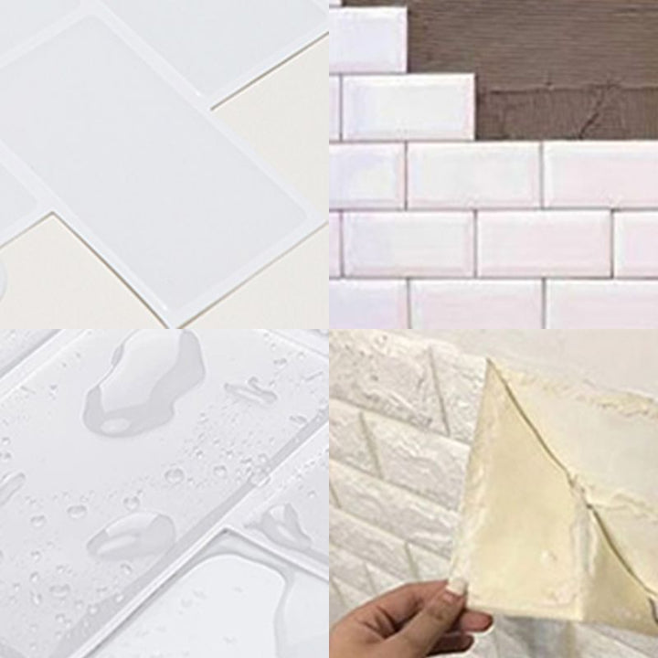 BowLift | Subway Tile Wallpaper Plastic Waterproof Removable & Stick Subway Tile