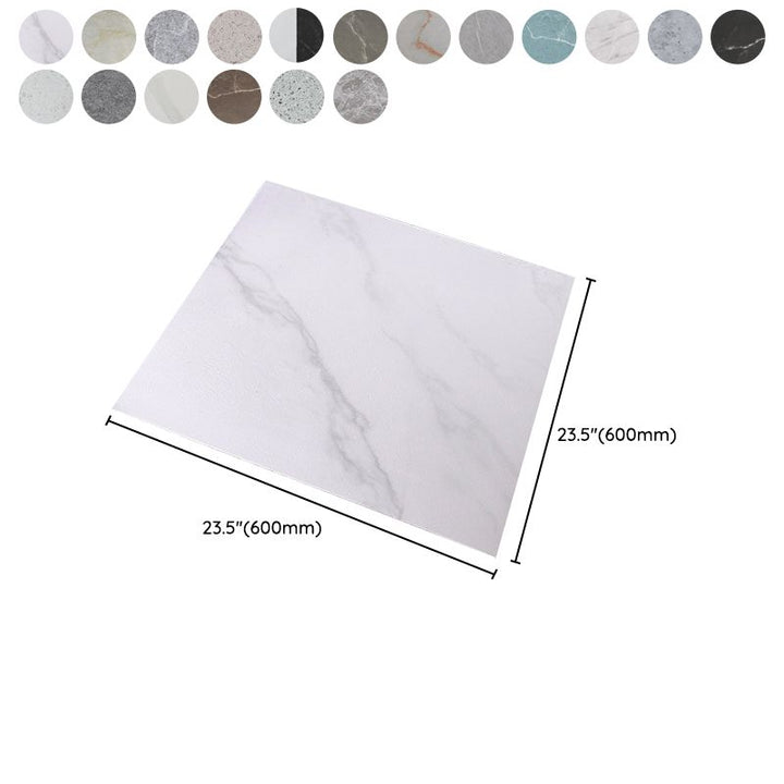 BowLift | Peel and Stick Vinyl Floor Low Gloss PVC Flooring with Marble Look