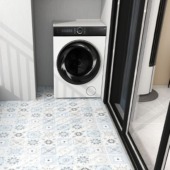 BowLift | Modern PVC floor tiles with diamond pattern, self-adhesive vinyl floor planks