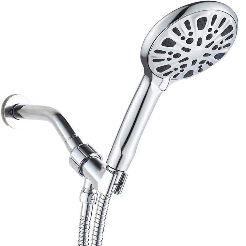 BowLift | Modern shower head for bathroom 9-nozzle round wall-mounted shower head