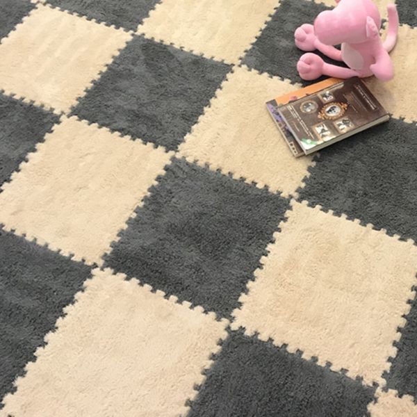 BowLift | Color-fade-resistant carpet tile Solid color interlocking carpet tile