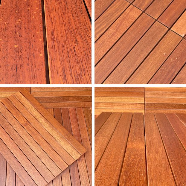 BowLift | Outdoor Patio Wood Decking Interlocking Plank