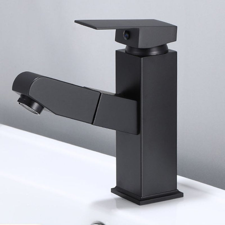 BowLift | Modern Sink Faucet Uniform Color Metal Sink Bathroom Faucet