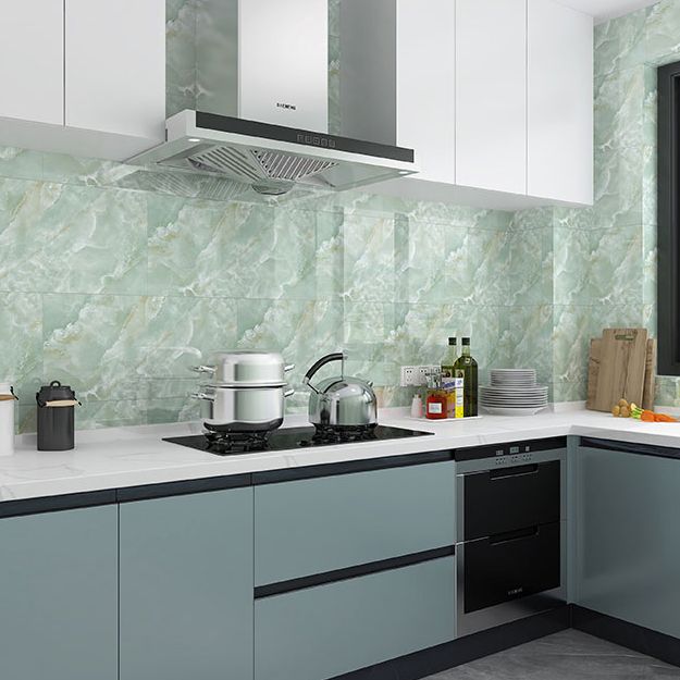 BowLift | 12" x 24" marbling single plate waterproof backsplash wall tile for bathroom