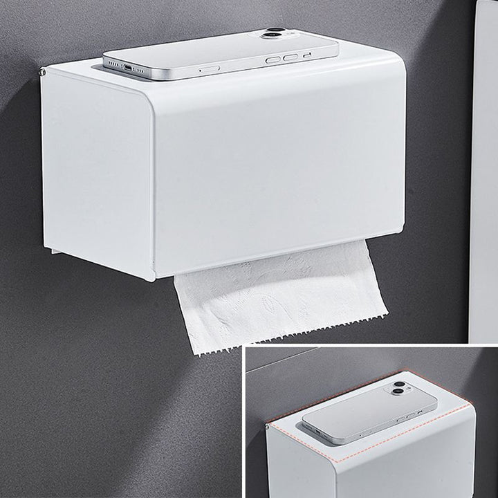 BowLift | Modern Bathroom Accessory Set Towel Bar Bathroom Shelf White Bathroom Accessory Set