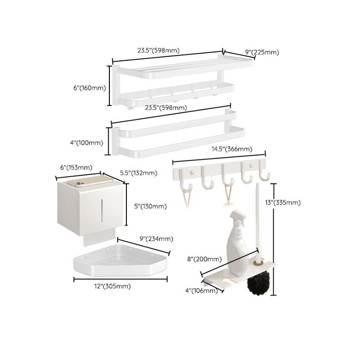BowLift | Metal drill and screw assembly bathroom accessories hardware set