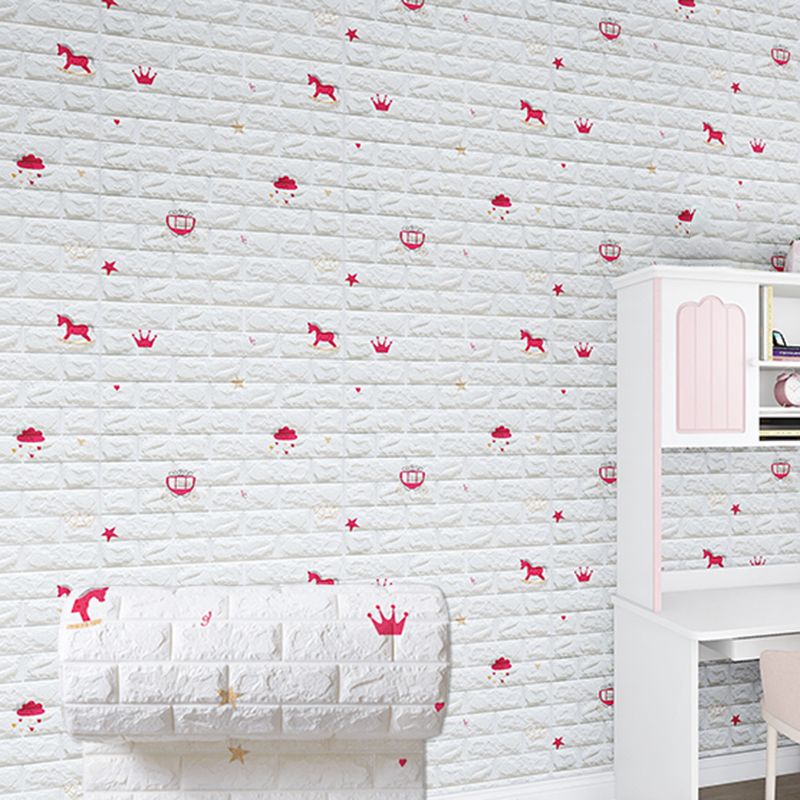 BowLift | Modern Cartoon Wall Covering Peel and Stick Wall Ceiling for Bedroom