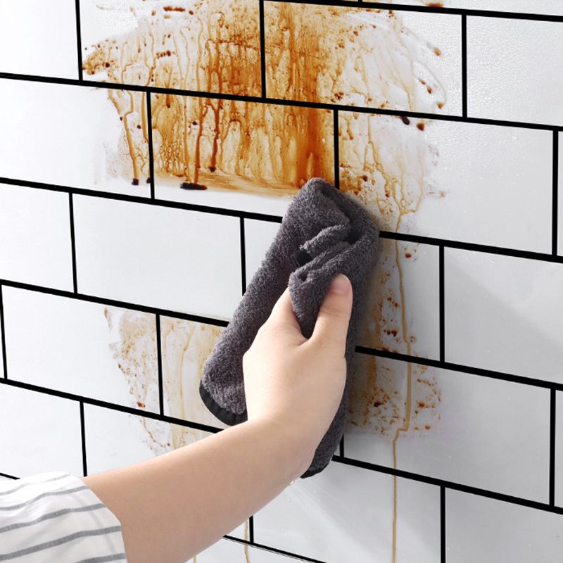 BowLift | Classic Kitchen Back Wall Tiles Plaid Pattern Self-Adhesive Back Wall Tiles