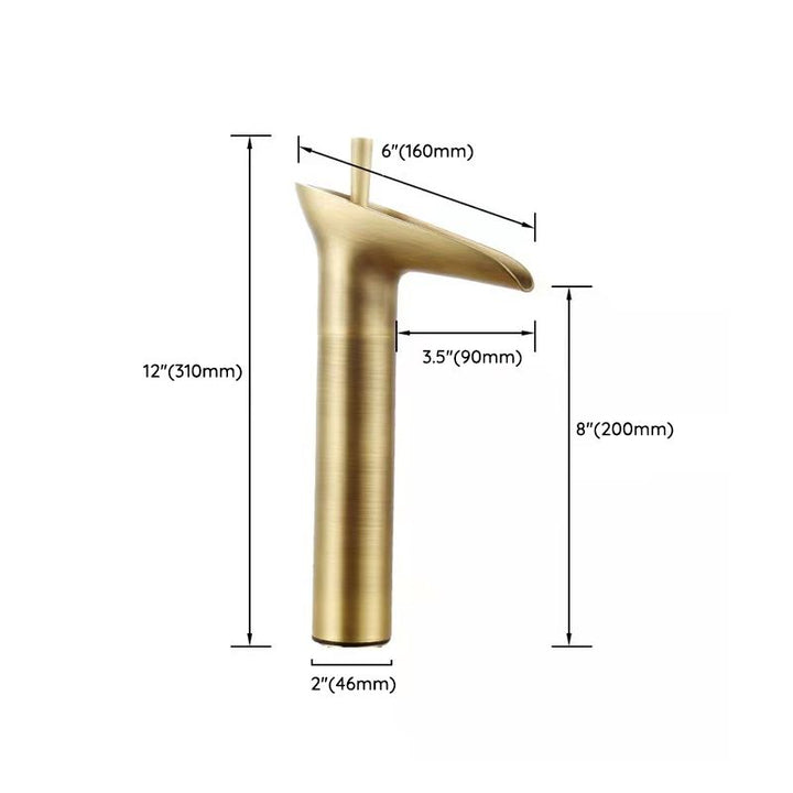 BowLift | Round Single-Handle Water Tap Country Style Faucet